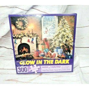 Glow In The Dark 300 Piece Not A Creature Was Stirring Christmas Puzzle Home